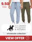 JOGGING U.S. GRAND POLO - BĂRBAȚI! IN SERI DE MARIMI!