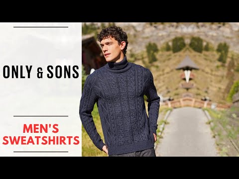 ONLY & SONS men's sweatshirt lot