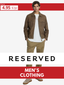 RESERVED férfi csomag