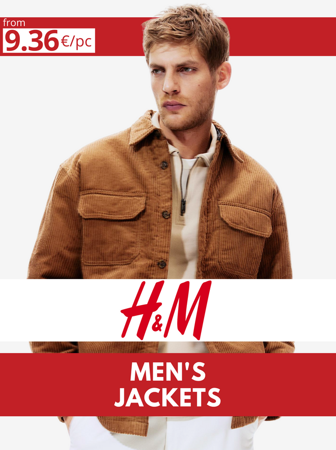 H&M men's jacket lot