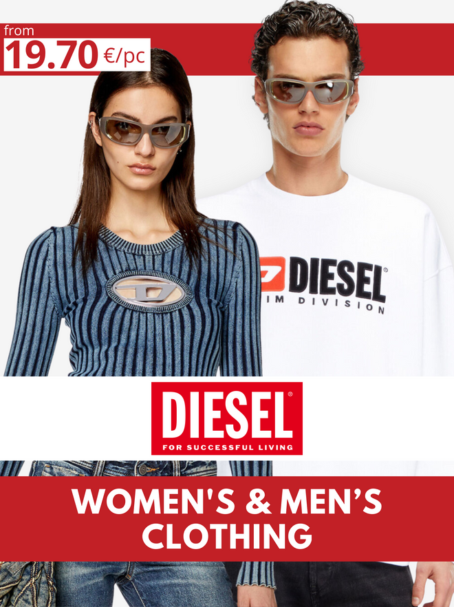 DIESEL women's & men's lot