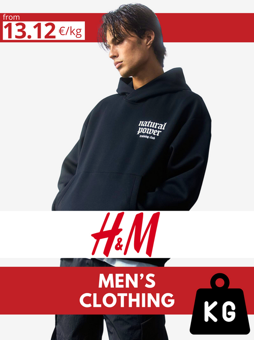 H&M men's (kg) lot