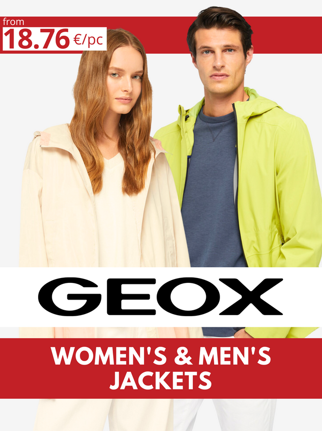 GEOX women's and men's jacket lot