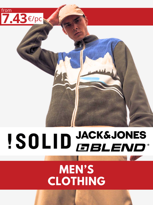 BLEND, !SOLID AND JACK&JONES men's lot