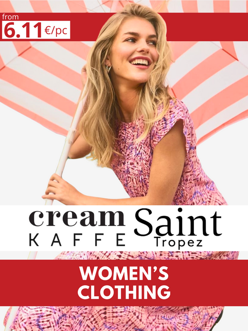 CREAM, KAFFE & SAINT TROPEZ women's lot