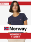 Norway 1963 women's T-shirt lot