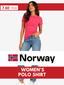 Norway 1963 polo shirt femei !