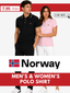 Norway 1963 polo shirt femei si barbati !