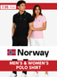 Norway 1963 polo shirt femei si barbati !