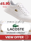 LACOSTE Women's Shoe Lot