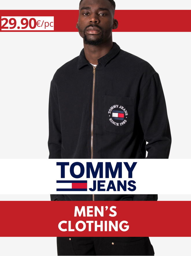 TOMMY JEANS men's jacket lot