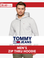 Tommy Jeans Men's zip thru hoodie Lot
