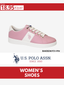 U.S POLO ASSN. women's shoes is size range