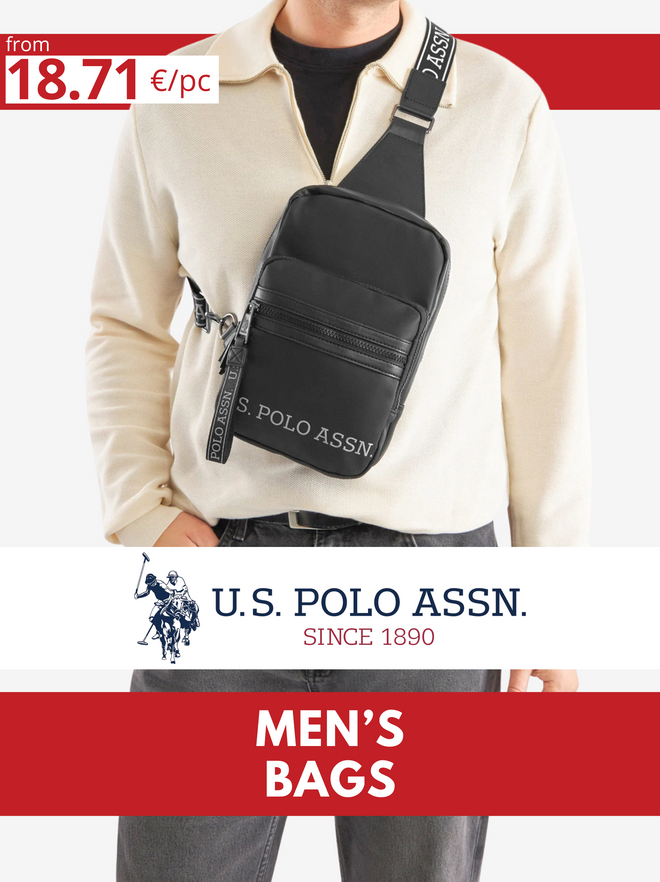 U.S. POLO ASSN. men's bag lot